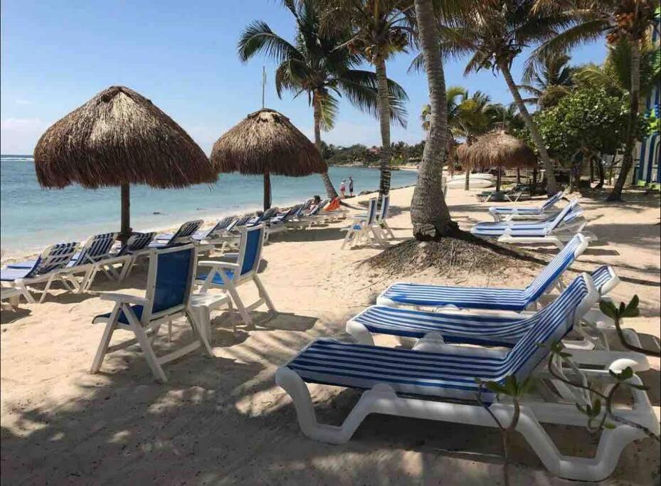 Beachfront Akumal Half Moon Bay Exterior foto